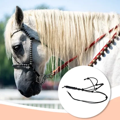 Braided Knot Horse Headstall - Image 5
