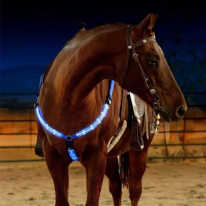 Glowing Horse Chest Strap - Image 2