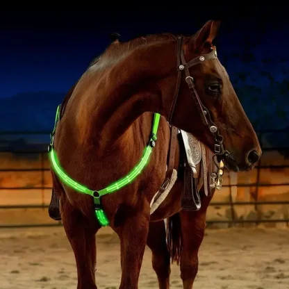 Glowing Horse Chest Strap - Image 3